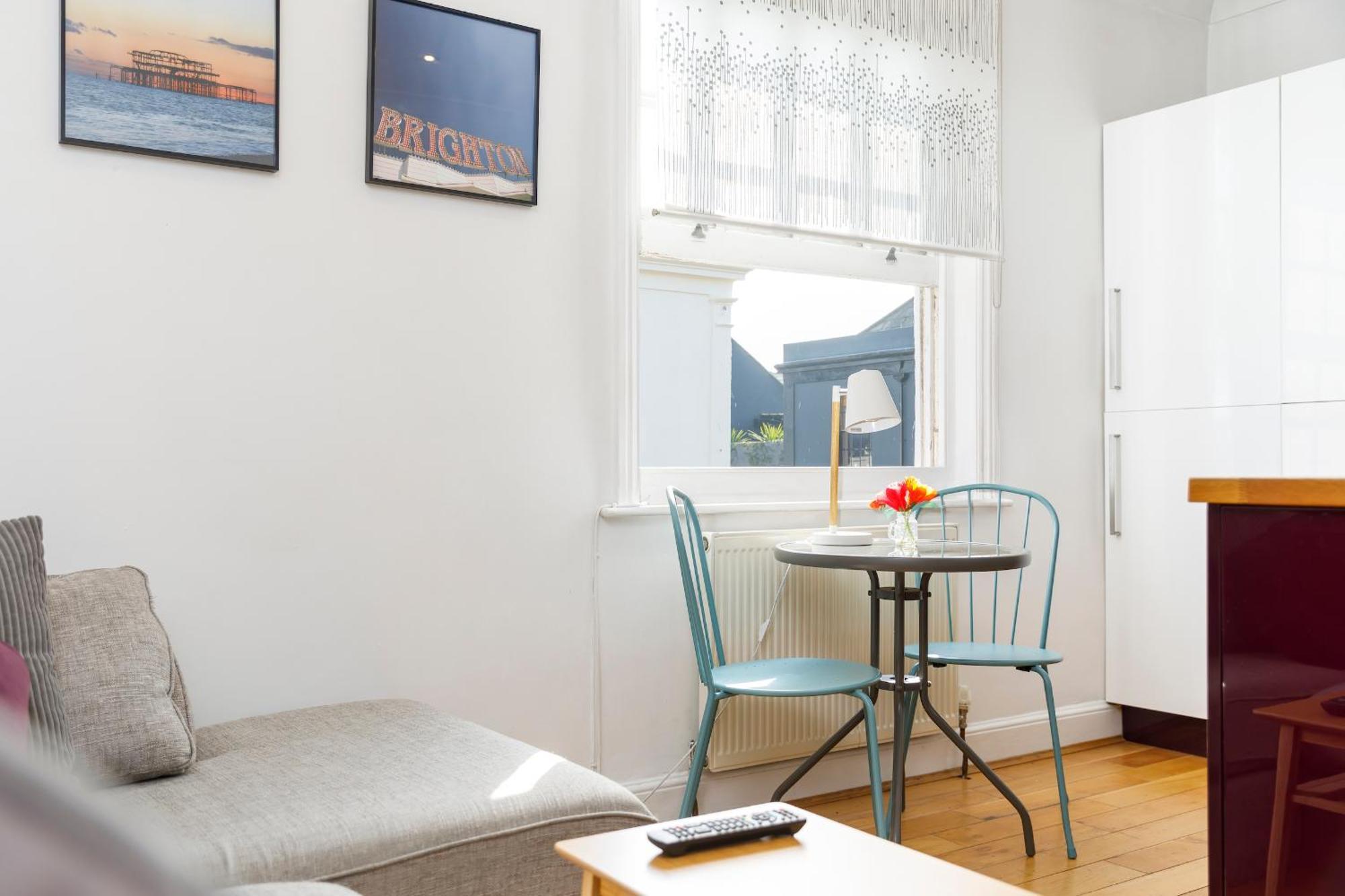 Trendy Central 1 Bed Flat With Roof Terrace Брайтонн Экстерьер фото